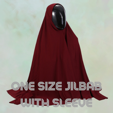 Load image into Gallery viewer, One-Size Jilbab with Sleeve
