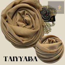 Load image into Gallery viewer, Shiny Thread Chiffon Shawl ( Hijab and Scarf)
