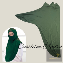 Load image into Gallery viewer, Amira with Niqab (instant Hijab with Face Mask)
