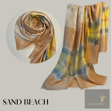 Load image into Gallery viewer, Tie-Dye Viscose Cotton Shawl ( Hijab &amp; Scarf)
