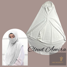 Load image into Gallery viewer, Amira with Niqab (instant Hijab with Face Mask)
