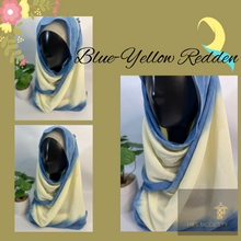 Load image into Gallery viewer, Crinkle Chiffon Tie-Dye – Premium Shawl (Hijab and Scarf)
