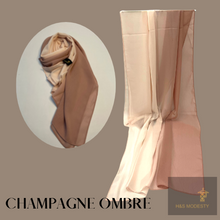 Load image into Gallery viewer, Ombre Bubble Chiffon Shawl ( Hijab and Scarf)
