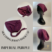 Load image into Gallery viewer, Silk Lining Jersey Inner Cap ( Under Scarf Cap)
