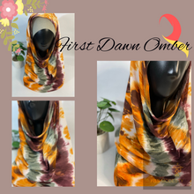 Load image into Gallery viewer, Crinkle Chiffon Tie-Dye – Premium Shawl (Hijab and Scarf)
