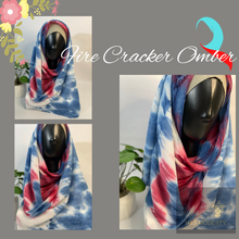 Load image into Gallery viewer, Crinkle Chiffon Tie-Dye – Premium Shawl (Hijab and Scarf)
