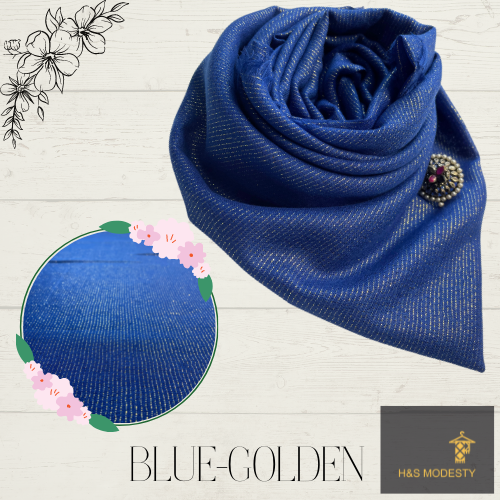 Golden Thread Viscose Cotton Shawl ( Hijab and Scarves)