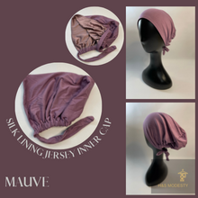 Load image into Gallery viewer, Silk Lining Jersey Inner Cap ( Under Scarf Cap)
