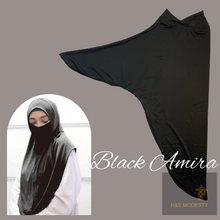 Load image into Gallery viewer, Amira with Niqab (instant Hijab with Face Mask)
