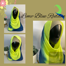 Load image into Gallery viewer, Crinkle Chiffon Tie-Dye – Premium Shawl (Hijab and Scarf)
