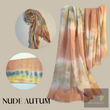 Load image into Gallery viewer, Tie-Dye Viscose Cotton Shawl ( Hijab &amp; Scarf)
