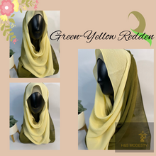 Load image into Gallery viewer, Crinkle Chiffon Tie-Dye – Premium Shawl (Hijab and Scarf)
