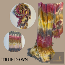 Load image into Gallery viewer, Tie-Dye Viscose Cotton Shawl ( Hijab &amp; Scarf)
