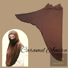 Load image into Gallery viewer, Amira with Niqab (instant Hijab with Face Mask)
