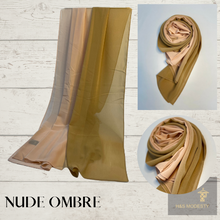 Load image into Gallery viewer, Ombre Bubble Chiffon Shawl ( Hijab and Scarf)
