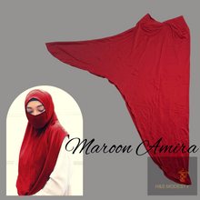 Load image into Gallery viewer, Amira with Niqab (instant Hijab with Face Mask)
