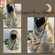 Load image into Gallery viewer, Crinkle Chiffon Tie-Dye – Premium Shawl (Hijab and Scarf)
