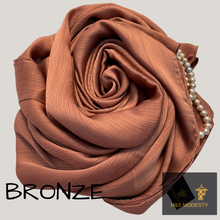 Load image into Gallery viewer, Crinkled Satin Shawls
