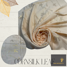 Load image into Gallery viewer, Golden Leaf Viscose Cotton Shawl
