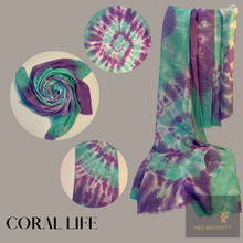 Load image into Gallery viewer, Tie-Dye Viscose Cotton Shawl ( Hijab &amp; Scarf)
