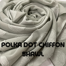 Load image into Gallery viewer, Polka Dot Chiffon Shawls
