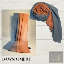 Load image into Gallery viewer, Ombre Bubble Chiffon Shawl ( Hijab and Scarf)
