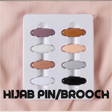 Load image into Gallery viewer, Nude Colours 8 Pcs Hijab Pins
