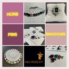 Load image into Gallery viewer, Everyday Hijab Pins &amp; Brooches
