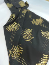 Load image into Gallery viewer, Black &amp; Gold Bubble Chiffon
