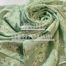 Load image into Gallery viewer, Printed Chiffon Shawl ( Hijab and Scarves)
